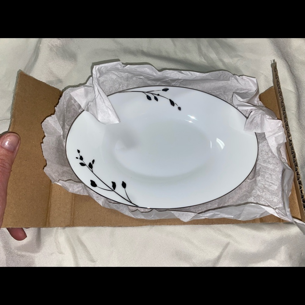 Noritake Birchwood butter dish